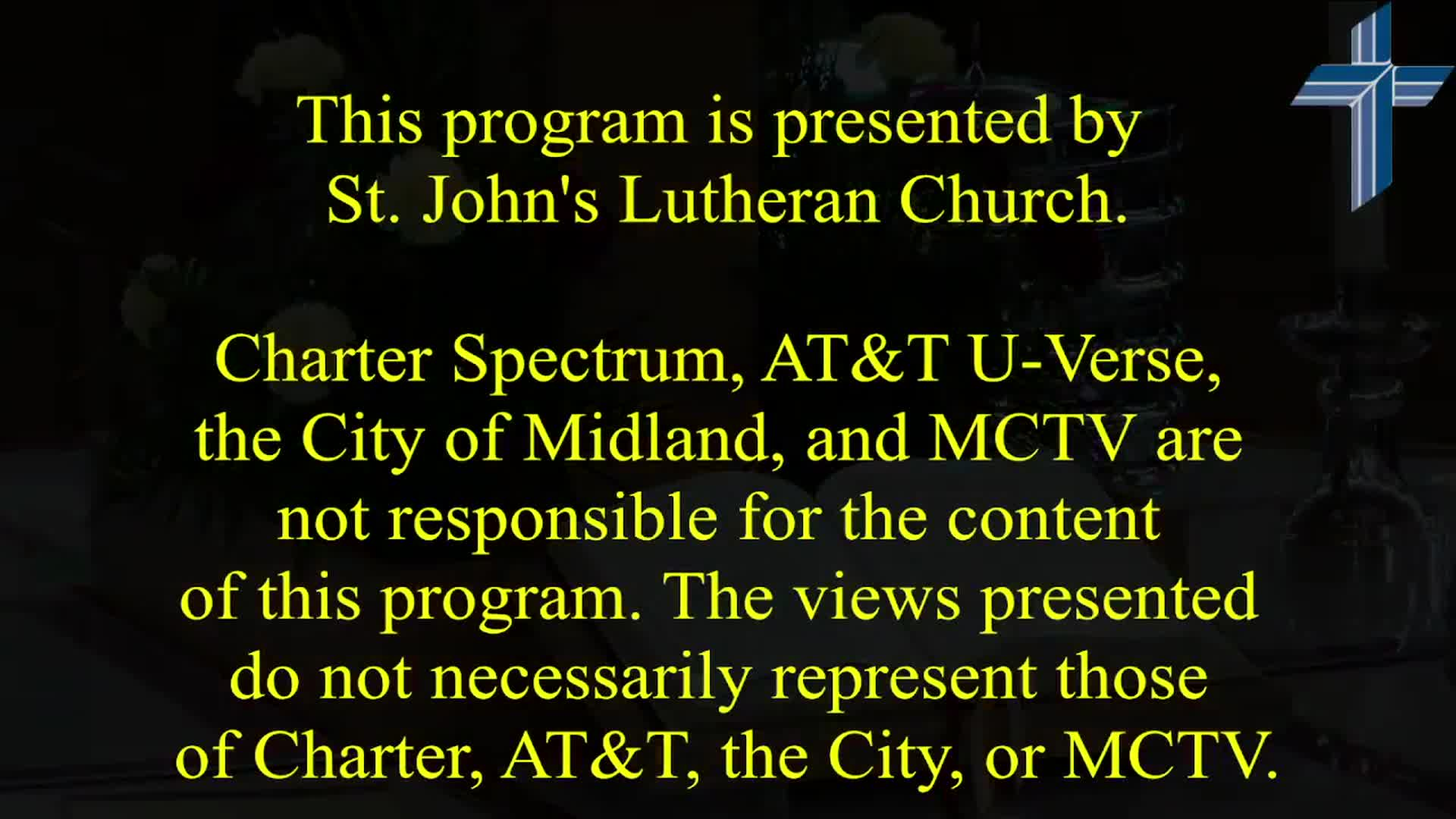 Thumbnail image for ST. JOHN'S LUTHERAN CHURCH SERVICE