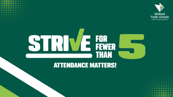 Strive for Fewer Than 5 Absences logo